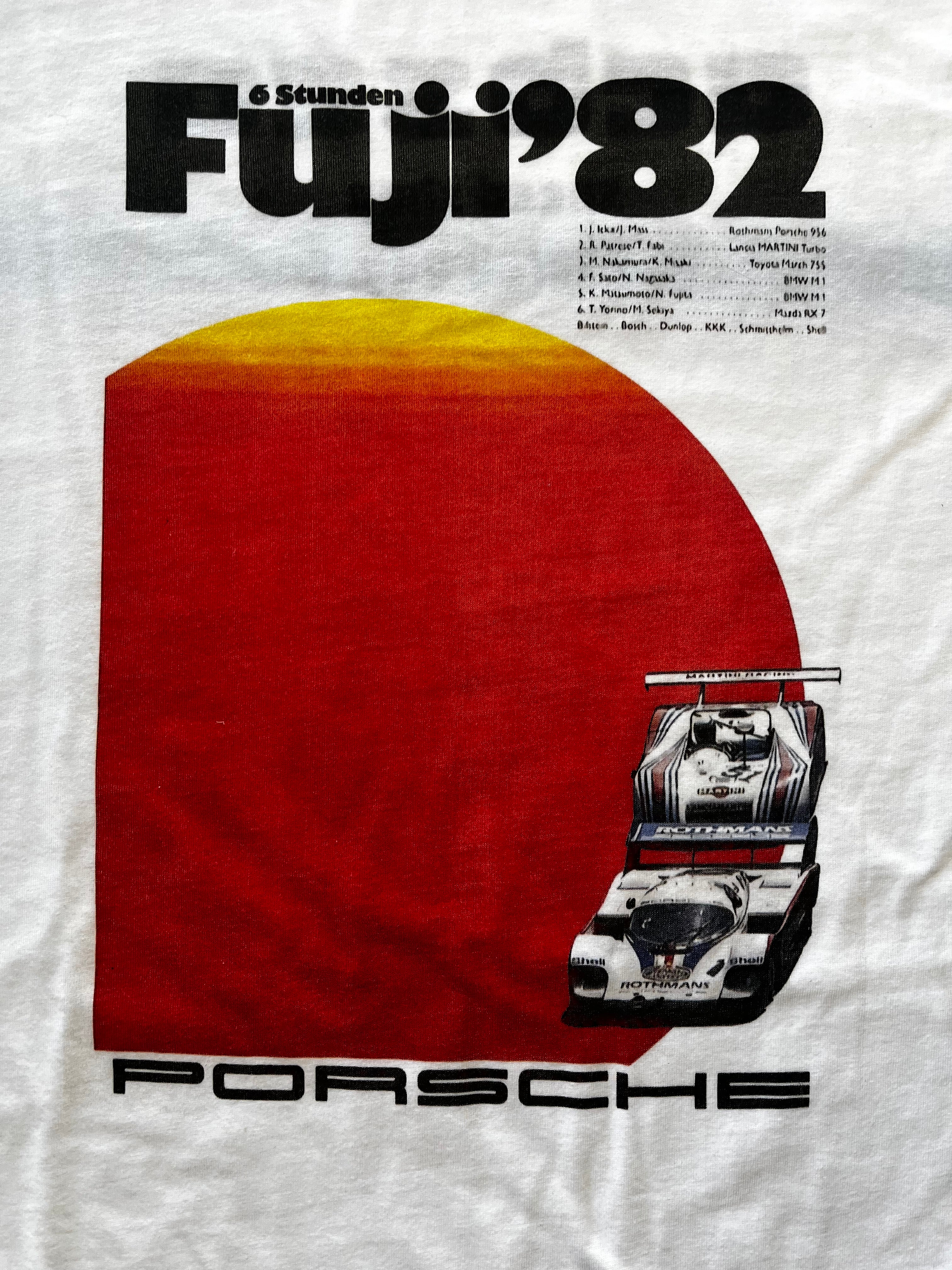 Porsche’s Fuji 956, 1982